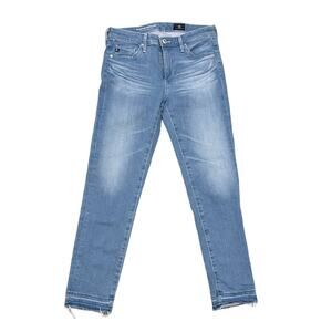 AG Adriano Goldschmied Light Wash skinny jeans women's size 26